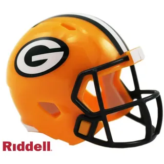 Riddell Sammelfigur Speed Pocket Football Helm NFL Green Bay Packers goldfarben