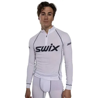 Swix Racex Classic Langarm-baselayer Bright White/Dark Navy M