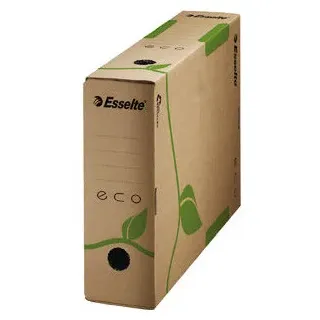 Esselte Archivbox ECO 623916, A4, braun, Wellpappe, 100 % recycelt 4049793026220 Esselte
