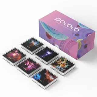 Konstellation A: Scheiben für POCOCO Galaxy Projector, 5K Ultra HD, Halbleiterlithografie (6 scheiben)