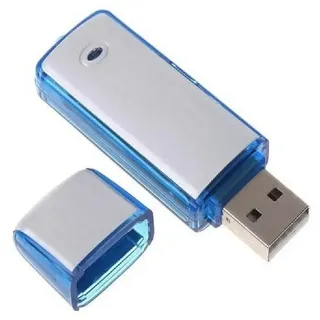 SpionProfi 8GB Usb Stick Voice Recorder Diktiergerät Ton Sprach Aufnahme Digitales Aufnahmegerät (Spion Abhörgerät Wanze Voice Recorder Spy getarnt Diktiergerät)