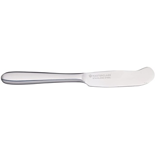 MasterClass Buttermesser aus rostfreiem Edelstahl, 16 x 2 cm (6.2 x 0.8''), Silber