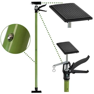 Trutzholm Profi Einhandstütze Montagestütze Deckenstütze Teleskopstütze bis 290cm