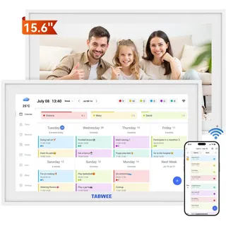 tabwee Digitaler Kalender mit Touchscreen Wandkalender