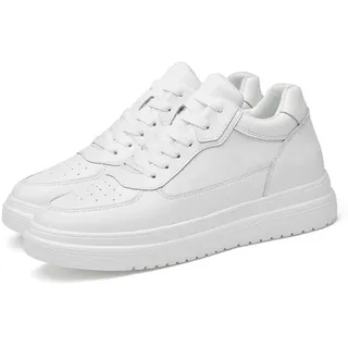 MEIION Alpha Kicks liftx Classics Push von 4/6/8 oder 10cm Schuhe erhöhung 69 cm Unsichtbare höhenvergrößernde Schnürschuhe für Männer – Leichte und Bequeme Schuhe für Freizeit und Dating - 41 EU