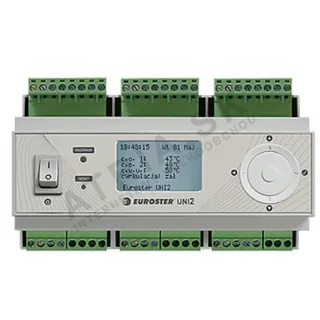 Euroster UNI 2 Heizungsregelung – 2 Heizkreise & Warmwasserspeicher, witterungsgeführt ohne Wandgehäuse
