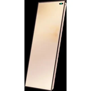 WOLF-Garten Wolf Hochleistungs-Sonnenkollektor F3-1 TopSon, hochkant, Glasleiste schwarzgrau,