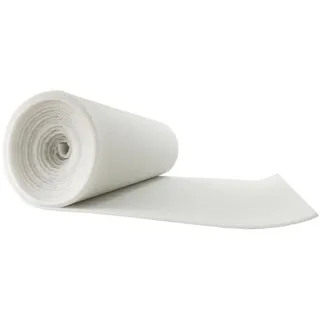 LuftLaden | Filtermatte G3 weiß, ISO Coarse 50%, 10mm dick, 1x1m - 1x20m, Filtervlies für Lüftungsanlagen & Industrieanlagen