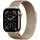 GPS + Cellular 42mm Gold Titanium Milanaise Loop gold S/M