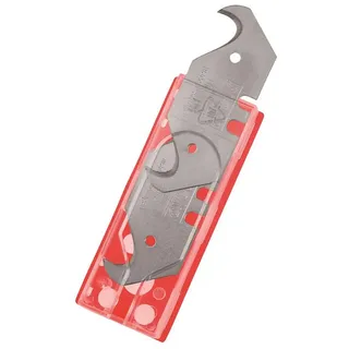 Mako Bodenlegerklinge Hakenklingen 0,65mm im Sicherheitsspender - 5 Stück