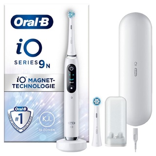 Oral-B iO Series 9N white alabaster + Aufsteckbürsten 2 St.