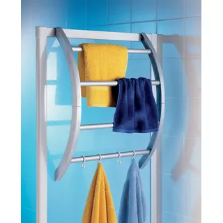 RUCO Handtuchhalter für Kanten bis max. 41 mm Aluminiumfarben