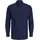 Blaparker Langarmhemd Perfect Navy Fit Slim Fit M