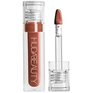Huda Beauty Original Faux Filler Lipgloss, hochglänzend, für Lippen mit veganem Kollagen, 3,9 ml, von Bella, (Foxy, 3,9 ml (1 Packung)