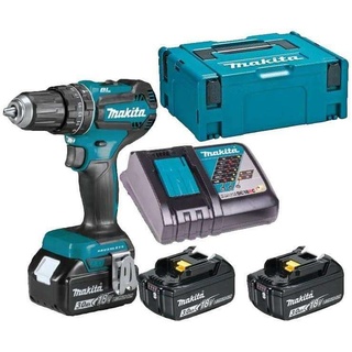 DHP482RF3J inkl. 3 x 3,0 Ah + Ladegerät + Makpac
