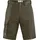 Shorts Herren Trekkinghose Dunkelgrün 56