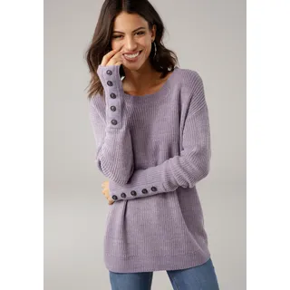 LAURA SCOTT Strickpullover Lila 48