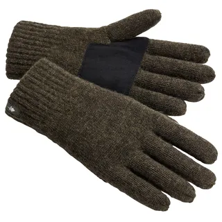 PINEWOOD Wool Knitted Handschuh Moosgrün Melange M-L