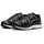 Herren Black/Black/White/Metallic Silver 46