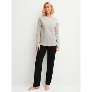 CALIDA Schlafanzug Pyjamas Beige 44/46