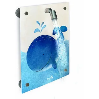 DS PRODUKTE Kinderdusche Wal - transparent|blau