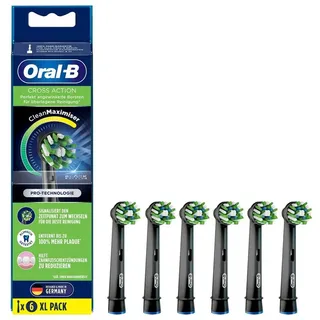 CleanMaximizer Aufsteckbürste schwarz 6 St.