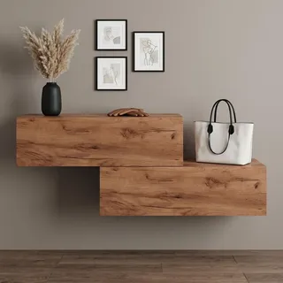 Planetmöbel WEST Garderobenschrank 100 x 37,8 x 32,5 cm gold