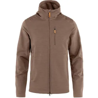 Fjällräven Keb Fleece Mit Durchgehendem Reißverschluss - Suede Brown - M