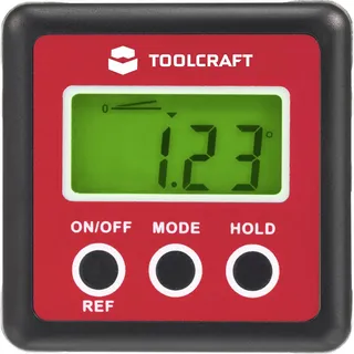 TOOLCRAFT TO-4988565 Digitaler Winkelmesser
