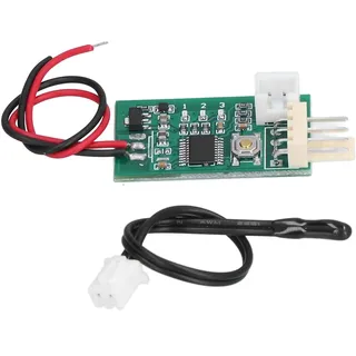 Eujgoov Lüfter Temperaturregler DC 12V PWM PC CPU Lüfter Temperatursteuerung Geschwindigkeitsregler CPU Alarm Modul
