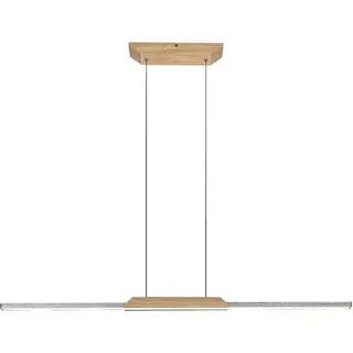 Rabalux Tamur 1-flg. 26W 40 cm Holz, braun-weiß