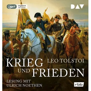 Der Audio Verlag Krieg und Frieden (Ungekürzte Lesung)