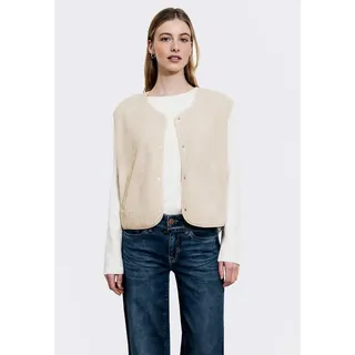 street one studio Kurzweste Damen Beige 44