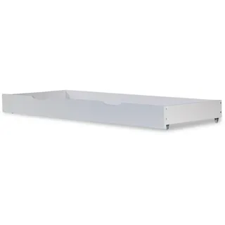 Homestyle4u Bettkasten in Weiß 173x16x63 cm 1911,