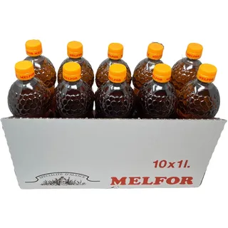 Melfor das Original Essig Würzmittel 10 x 1 Liter Flasche