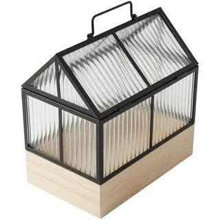 scena living Gewächshaus Metall Transparent ESG 0 mm 0,08 m2