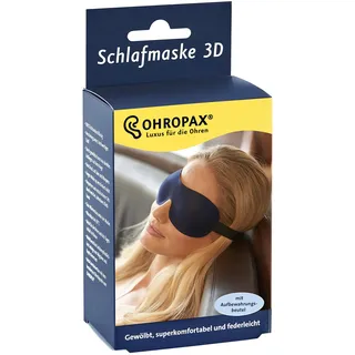 Ohropax Schlafmaske 3D blau, 1er Pack (1 x 1 Stück)