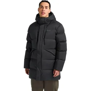 Jack Wolfskin ICY Hill Coat Herren Schwarz M