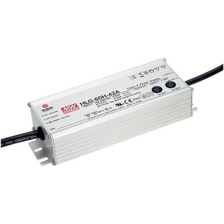 MW Mean Well Mean Well HLG-60H-24B LED-Treiber, LED-Trafo Konstantspannung, Konstantstrom 60 W 2.5 A 14.4 - 24 V/DC