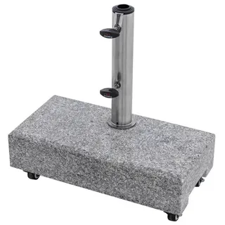 Doppler Schirmständer Granit 25 kg Grau