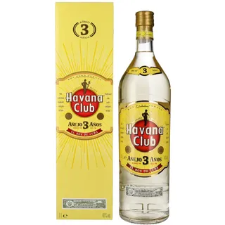 Havana Club Añejo 3 Años Rum 40% Vol. 3l in Geschenkbox