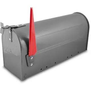 BITUXX US Mailbox Amerikanischer Briefkasten Standbriefkasten Wandbriefkasten Graphit