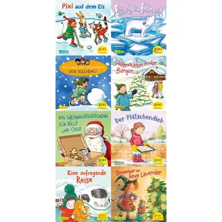 Carlsen Verlag Pixi-Weihnachts-8er-Set 40: Pixi unterm Weihnachtsbaum (8x1 Exemplar)