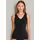 Padded Tank Top Schwarz 44