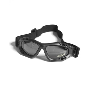 Mil-Tec Brille-15615302 Schwarz Smoke Einheitsgröße