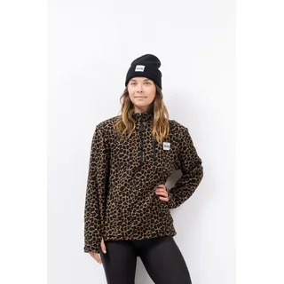 Eivy Fleecepullover in Leopard | Gr.: XS