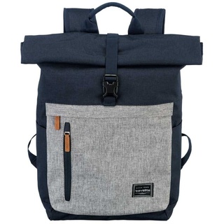 Laptoprucksack Basics Rollup 35 marine/grau