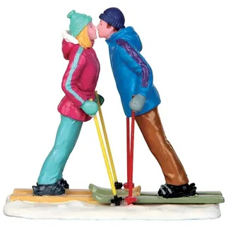 Lemax - First Ski Date, Weihnachtsdorf, Winterdorf Modellbau,