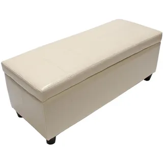 berlinlodge Sitzbank Lars Creme 112 x 45 x 45 cm