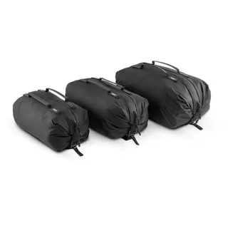 Matador Gear Cube Tascheneinsatz aus 3 separaten Kompressionssäcke, ultraleicht, schwarz